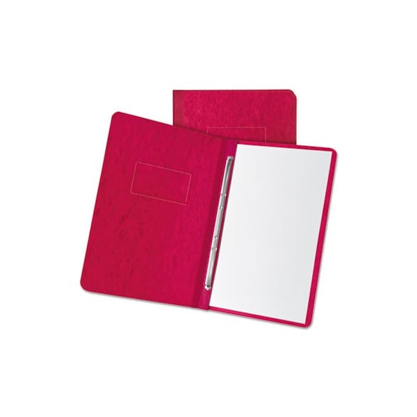 Tops Business Forms Oxford, Pressboard Report Cover, 2 Prong Fastener, Letter, 3in Capacity, Executive Red 12911 - main